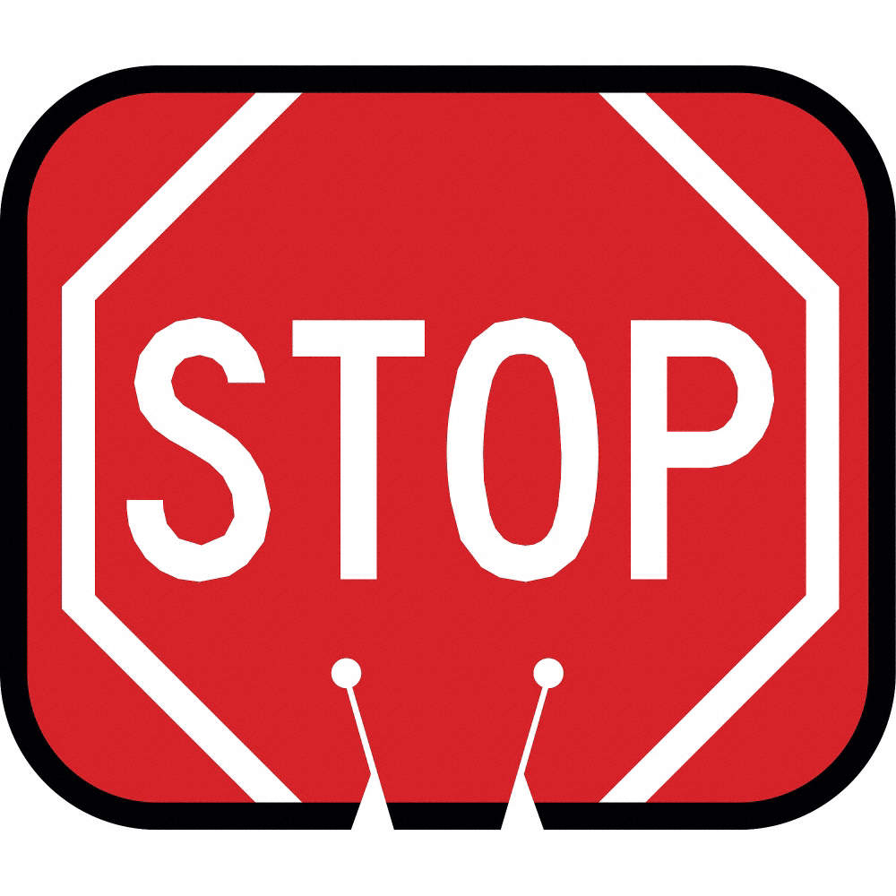 Stop Single Sided Engineer Reflective Cone Sign For Sale - D.e. in Free Printable Stop Sign