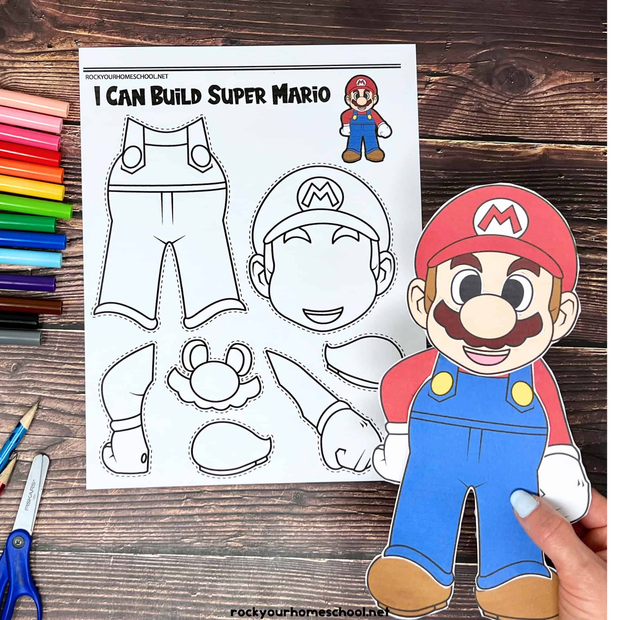 Super Mario Crafts For Kids: How To Make And Enjoy (20 Free)- Rock with regard to Super Mario Stencils Free Printables