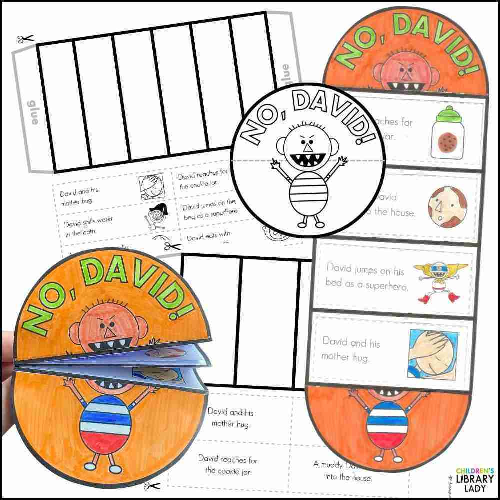 Teaching Retelling And Consequences With No, David! with Free No David Printables