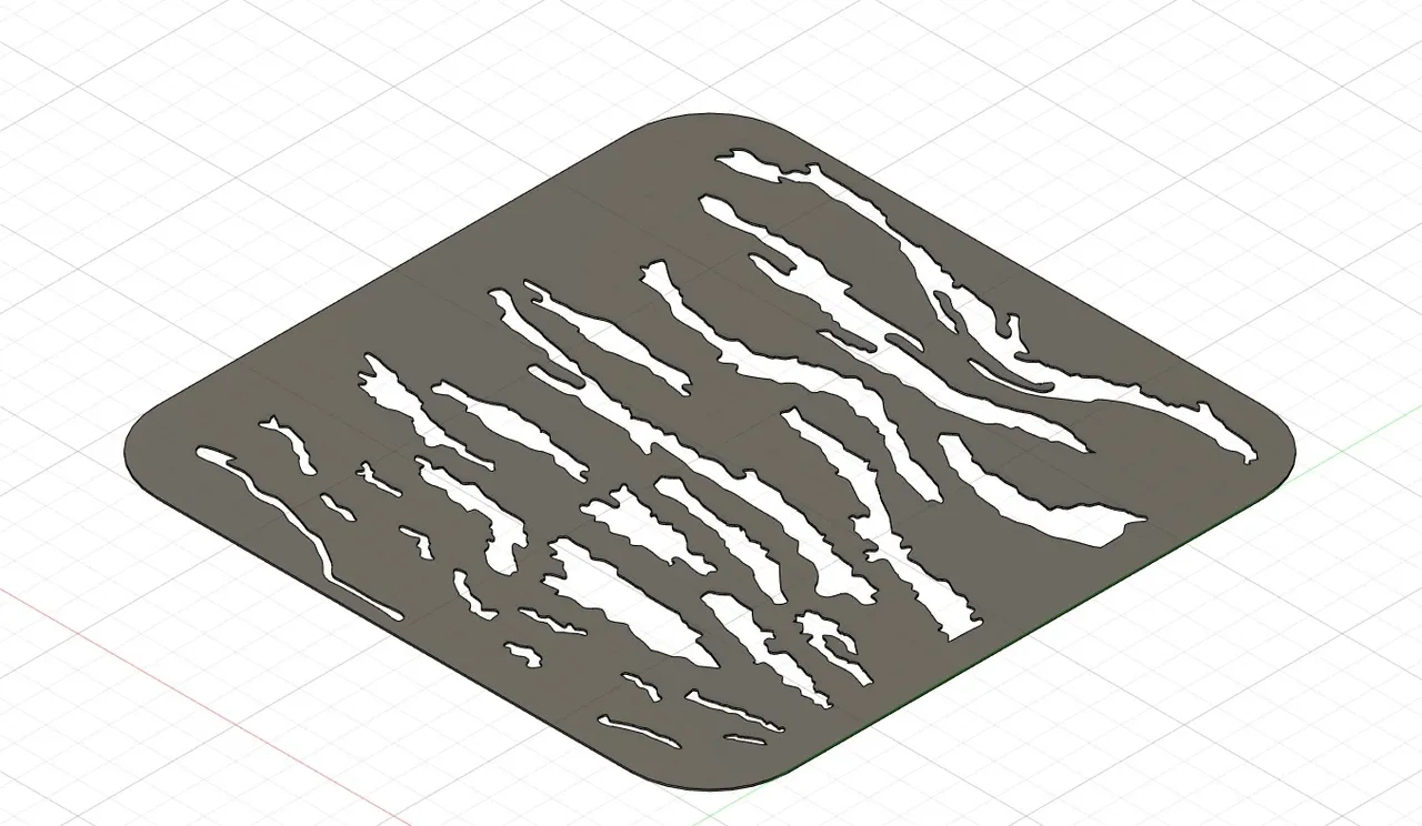 Tiger Stripe Stencilsigint Systems | Download Free Stl Model within Tiger Stripe Stencil Printable