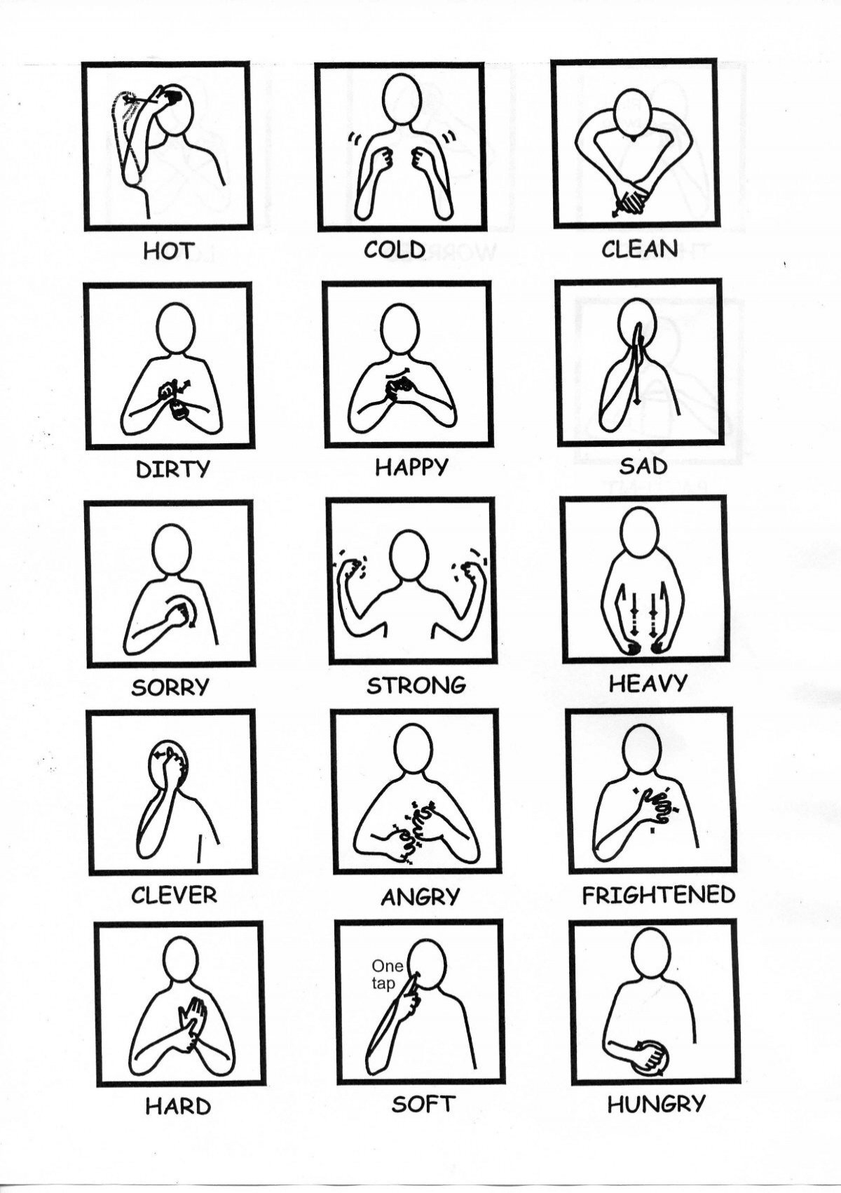To Download A Pdf Of Basic Makaton - Safety Net pertaining to Basic Free Printable Makaton Signs