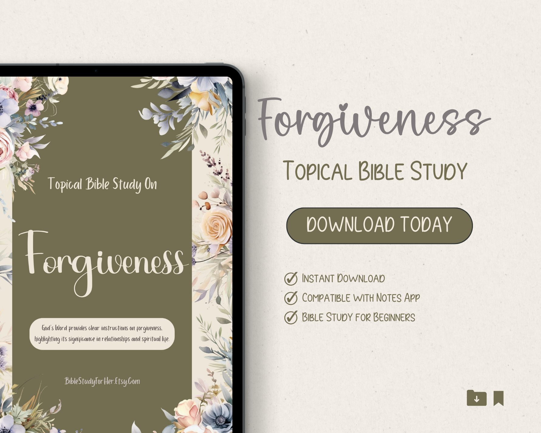 Topical Bible Study: Forgiveness -Heather Bixler for Free Printable Bible Study On Forgiveness