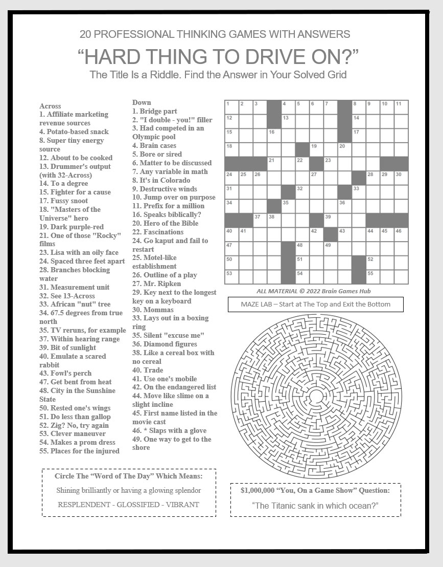 Universal Crosswords: Editors 100 Favorite Puzzles: Parker throughout Free Printable Crosswords By Timothy Parker