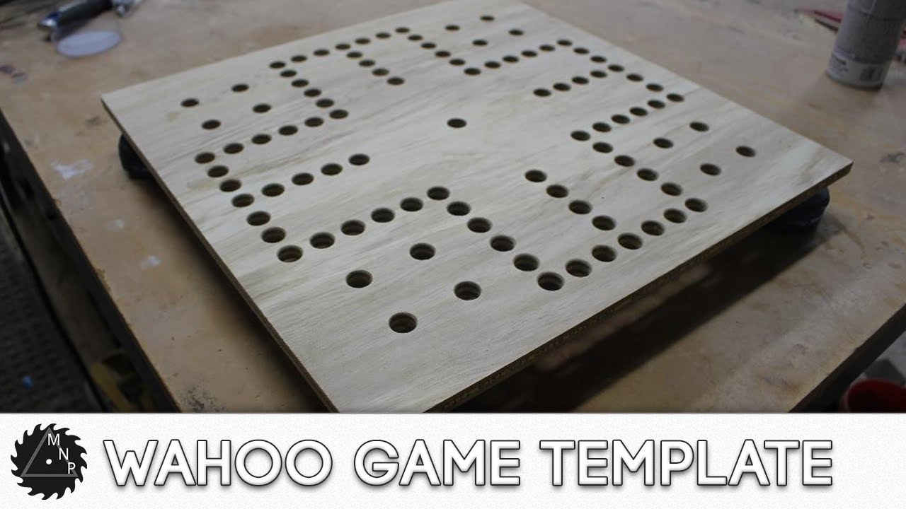 Wahoo Template with Free Aggravation Game Board Template