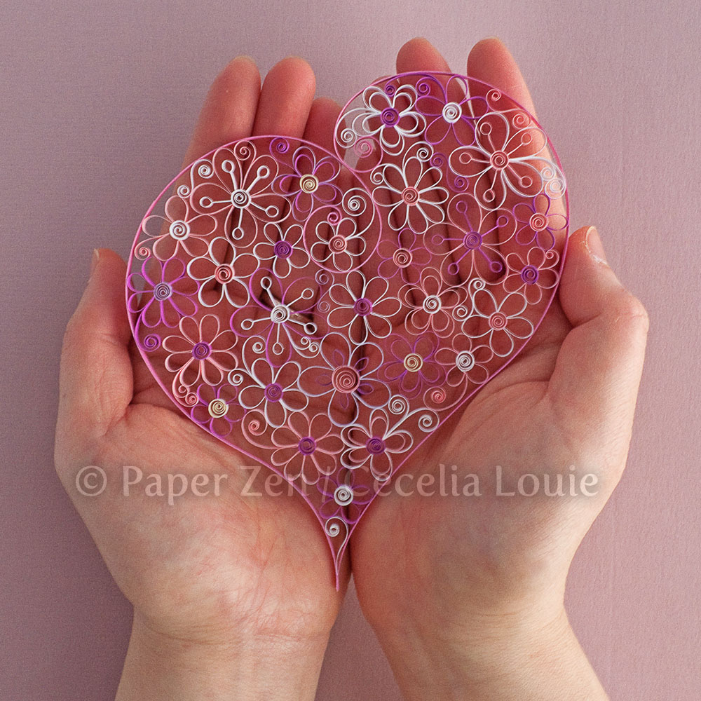 Welcome To Paper Zen ~ Cecelia Louie: Quilling Flower Pattern Update with regard to Free Printable Paper Quilling Patterns