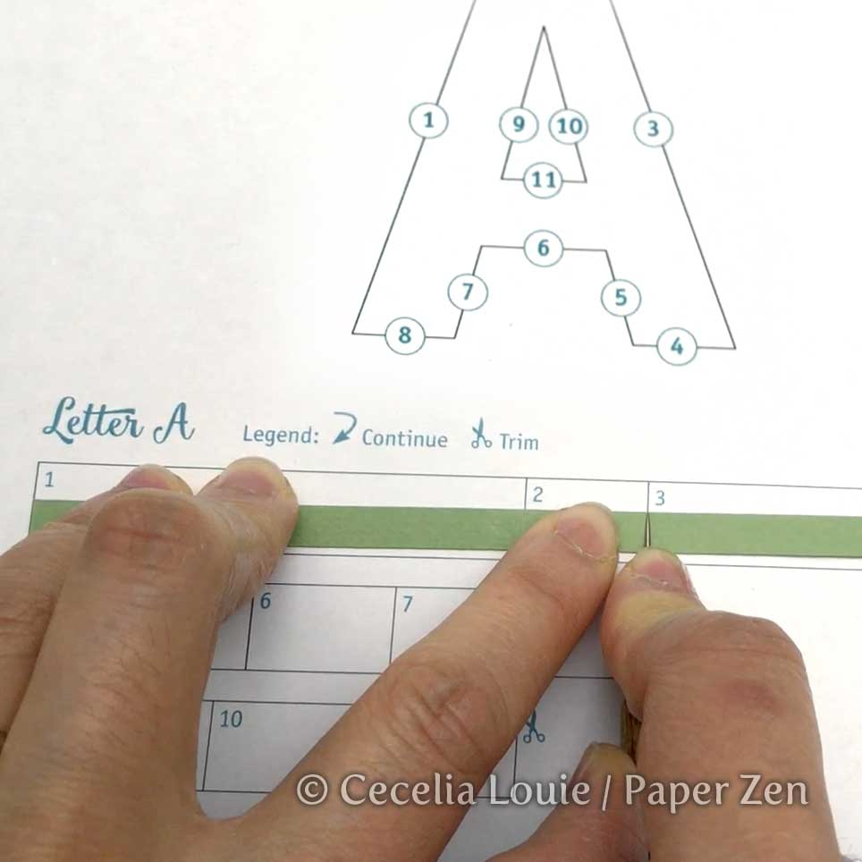 Welcome To Paper Zen ~ Cecelia Louie: Quilling Letters E-Book, 26 in Alphabet Free Printable Quilling Patterns