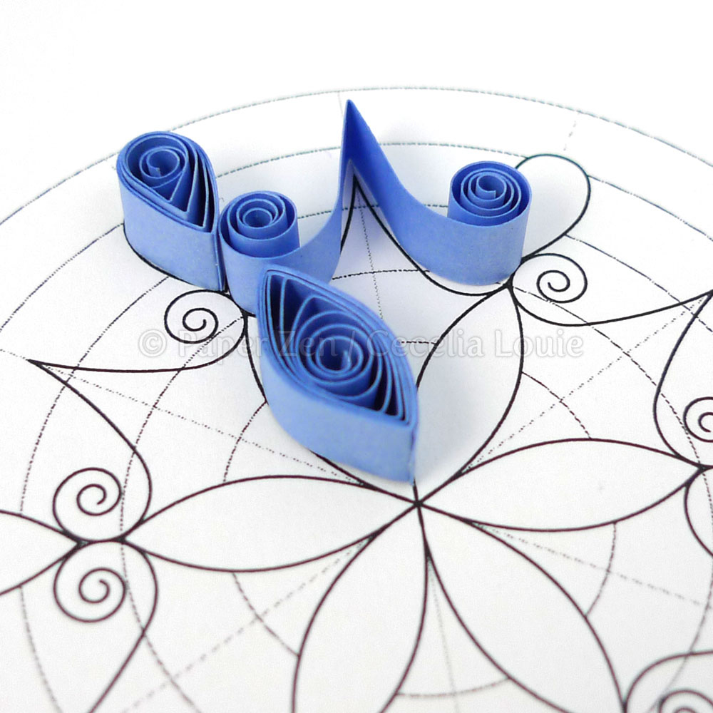 Welcome To Paper Zen ~ Cecelia Louie: Quilling Snowflake Pattern for Free Printable Paper Quilling Patterns