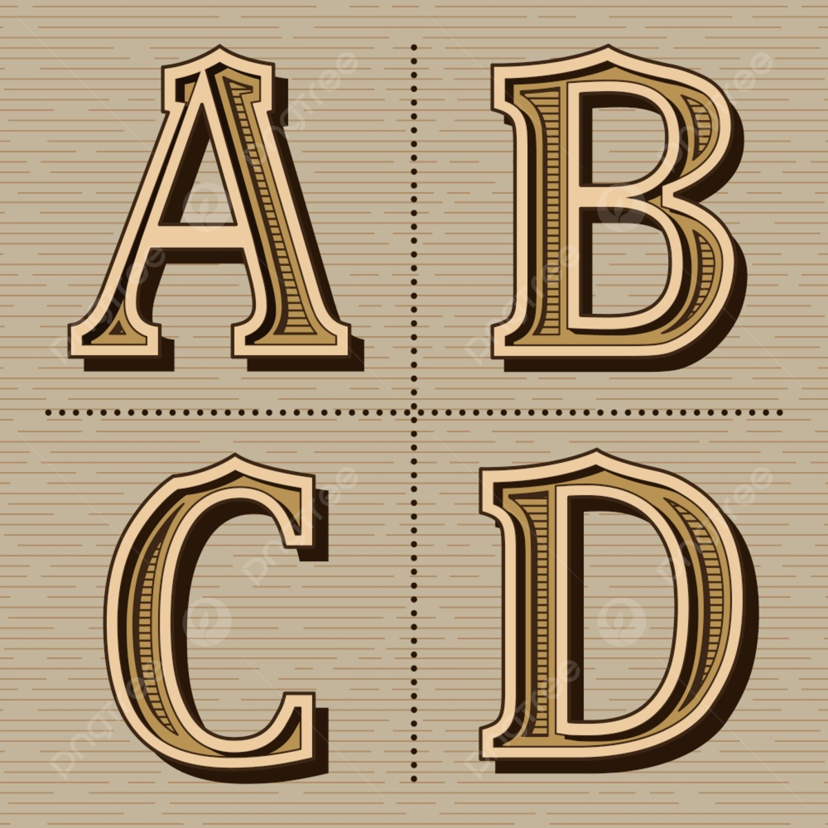 Western Alphabet Design Letters Vintage Vector A, Circus, Alphabet with regard to Free Printable Old Western Alphabet Stencils Templates