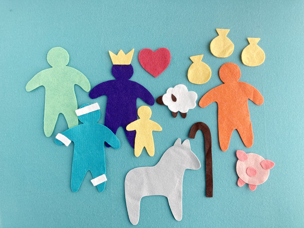 Wild Olive: Project // Felt Board Pieces To Tell Stories Of Jesus in Free Printable Felt Board Bible Stories