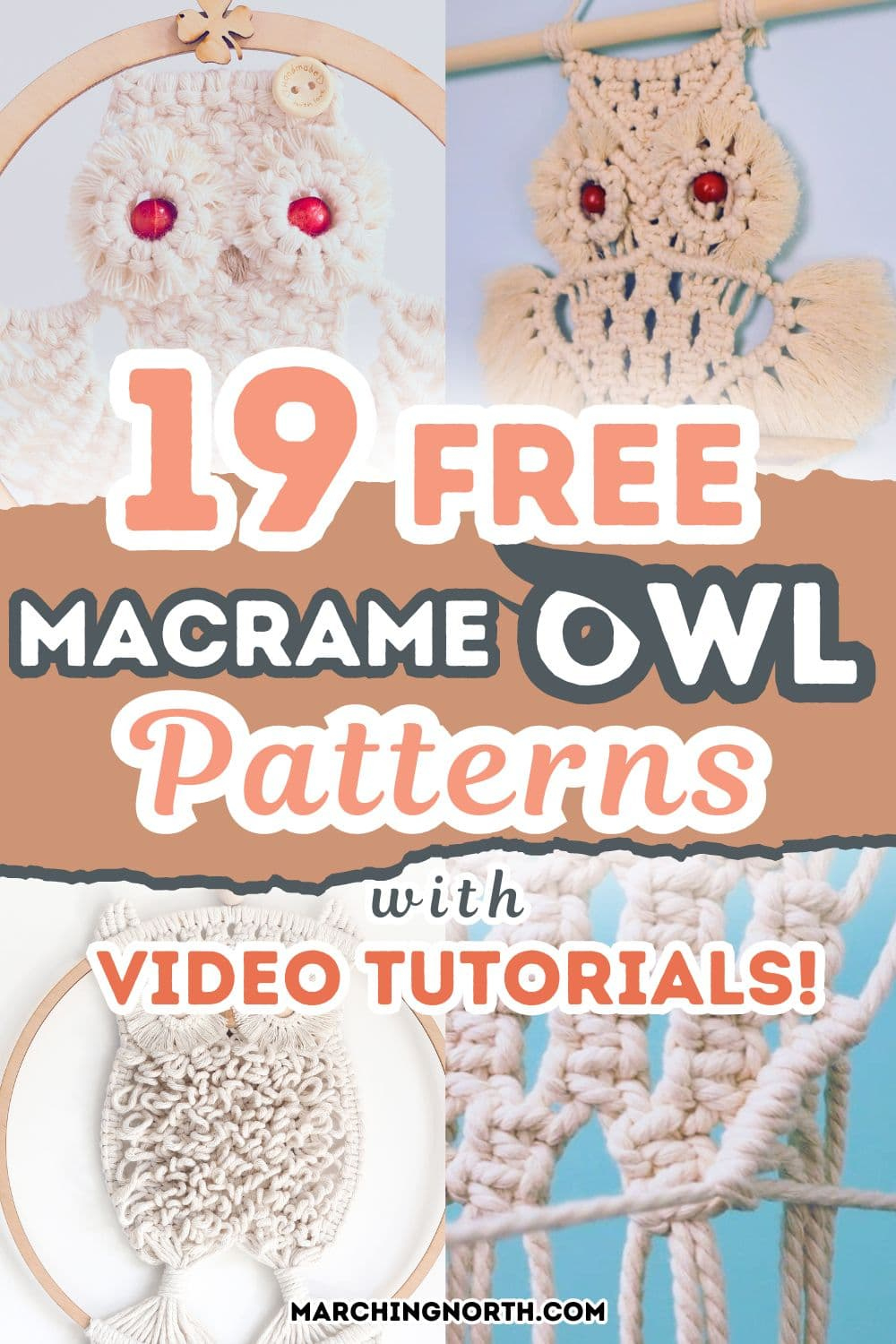 19 Free Macrame Owl Patterns: Easy To Follow Video Tutorials intended for Printable Macrame Owl Pattern Free