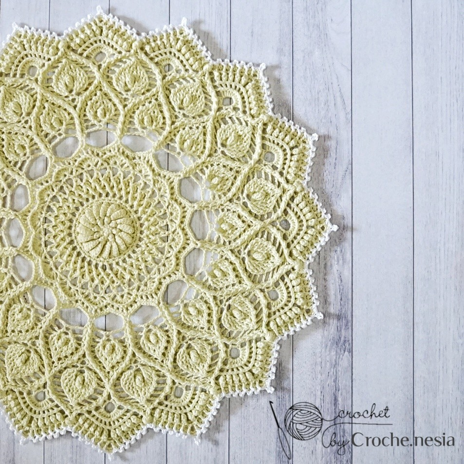 40 Eye-Catching And Free Crochet Doily Patterns - Cream Of The with Printable Free Crochet Doily Patterns Diagrams