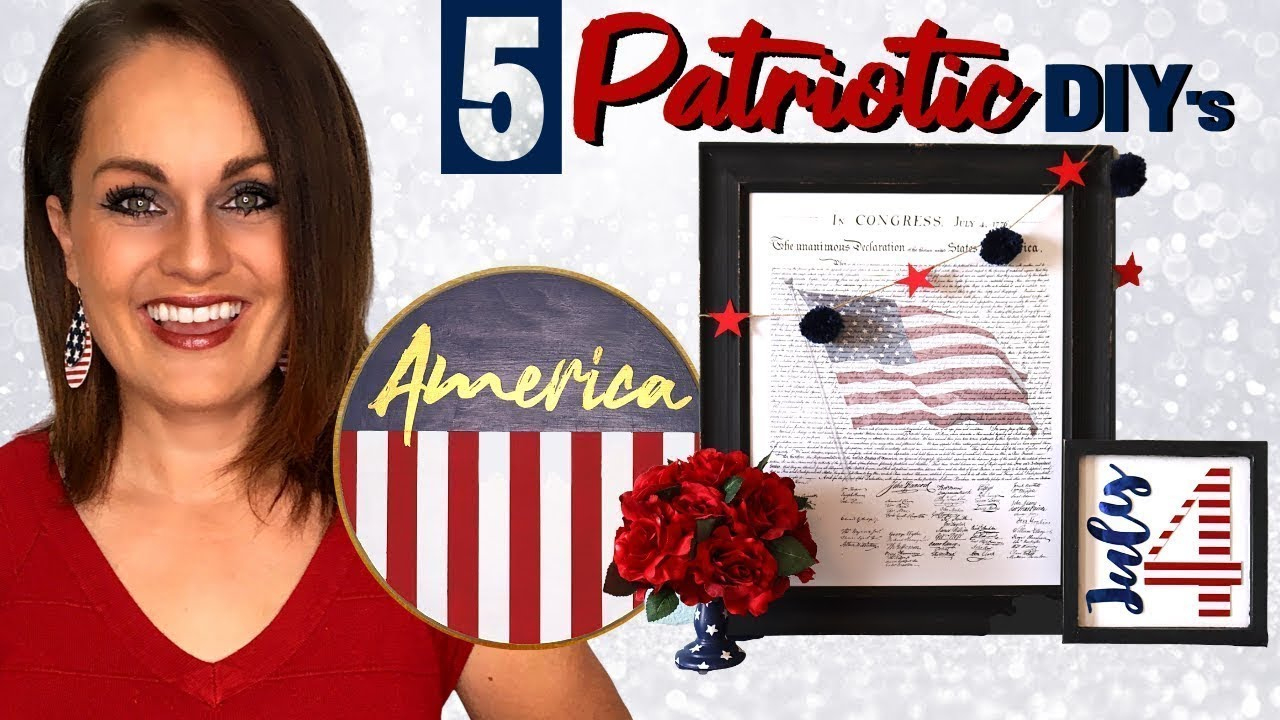 5 Way Cool, Dirt Cheap Patriotic Diy Decor Ideas On A Dollar Tree Budget! intended for Designed To The Nines Free Printables