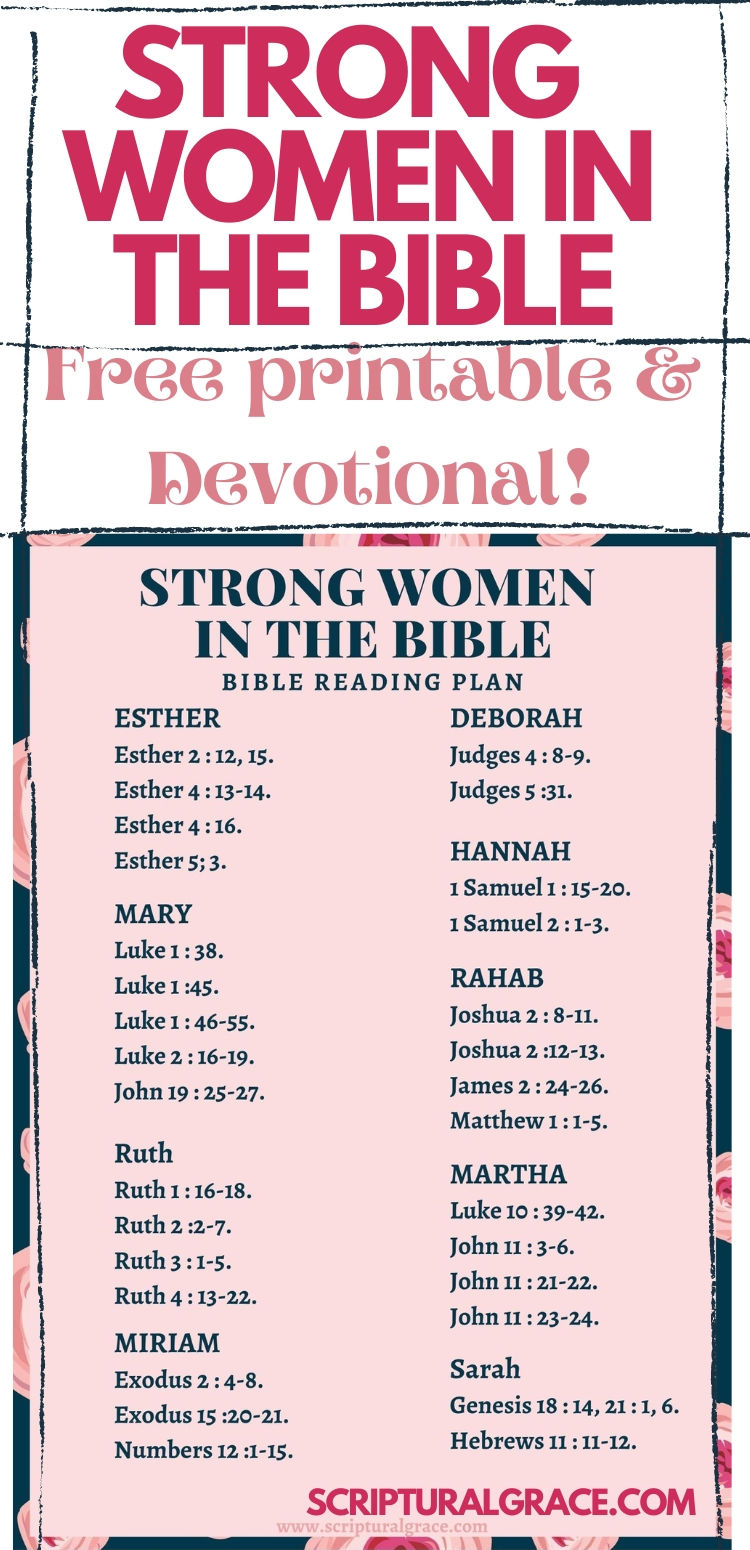 9 Strong Women In The Bible And The Lessons They Teach Us in Free Printable Women&amp;#039;S Bible Study Printables