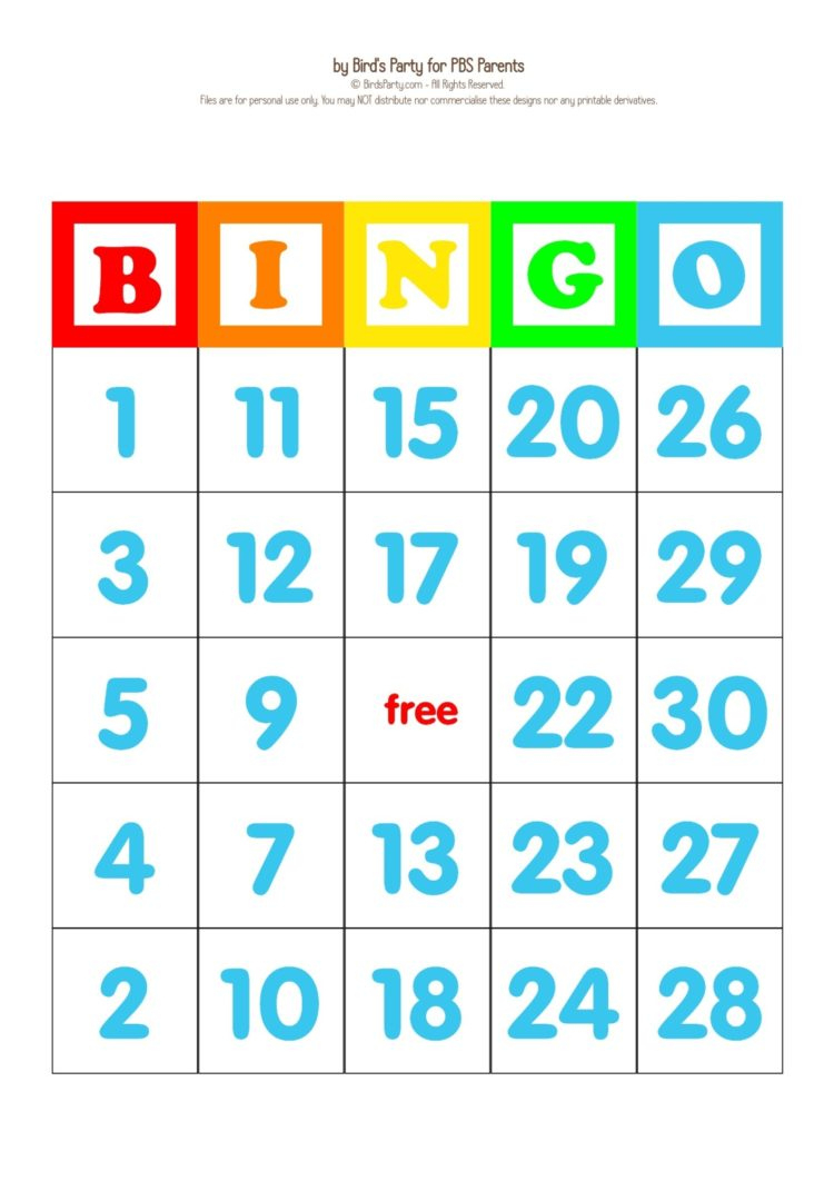 Abcs &amp;amp; 123S Bingo Cards | Kids Coloring Pages | Pbs Kids For Parents within Bingo Games Cards to Print