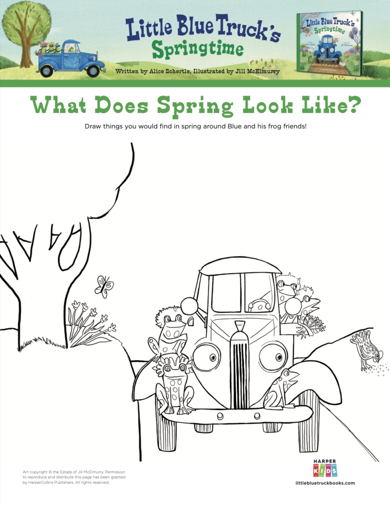Activities - Fun Printables For Kids - Little Blue Truck with Free Little Blue Truck Printables