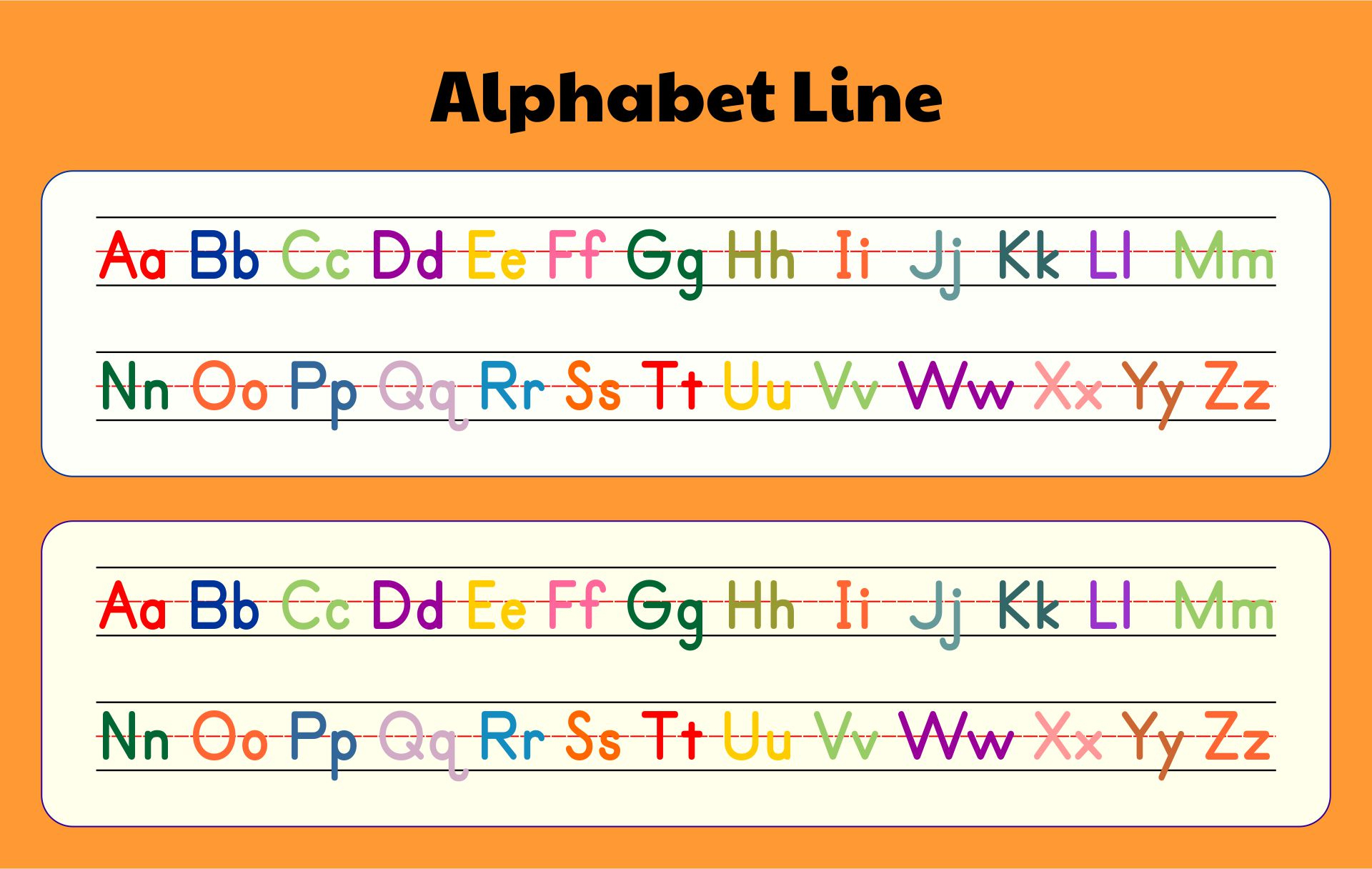 Alphabet Strips For Desks Free Printable - Printable Design Resources with regard to Free Printable Alphabet Strip For Desk