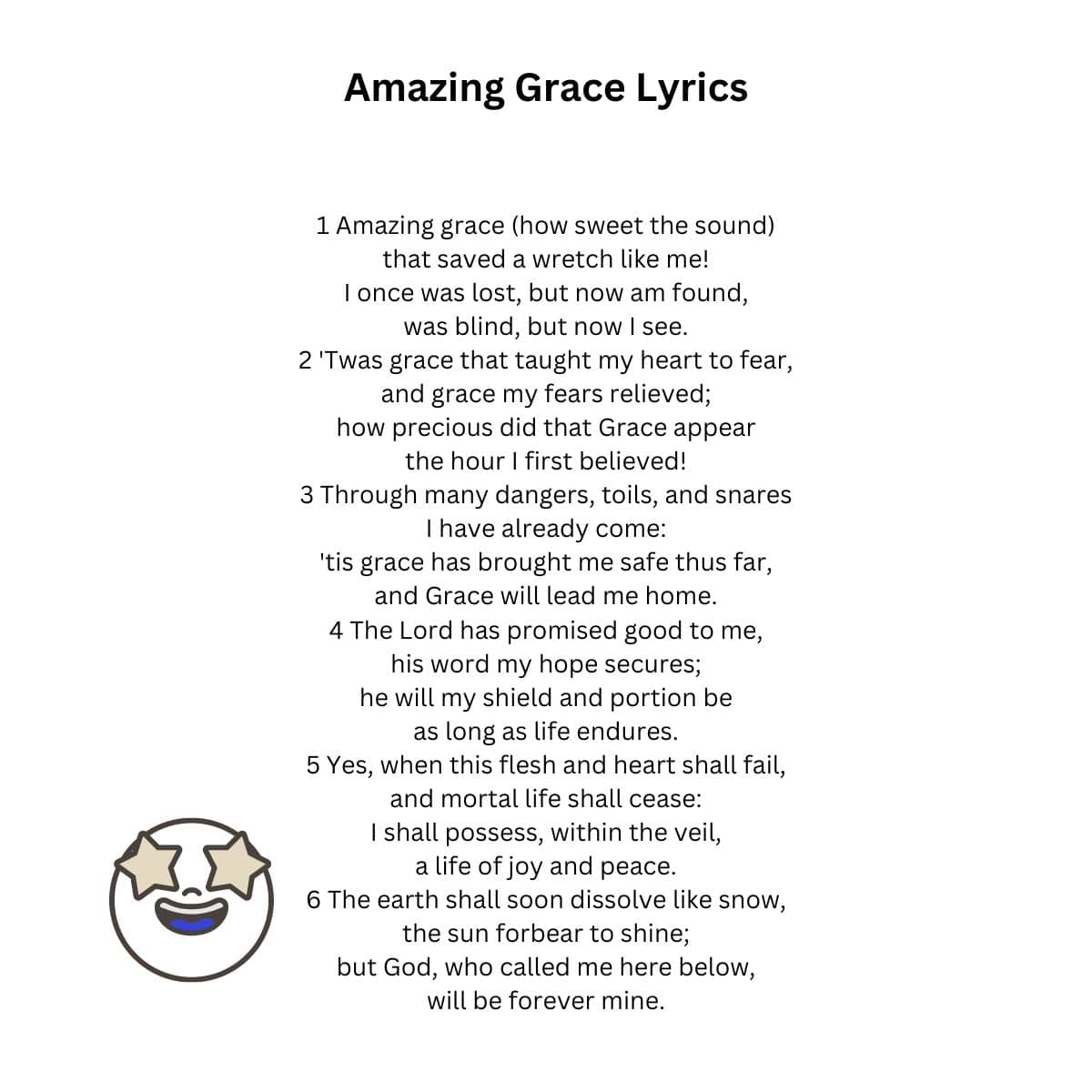 Amazing Grace: Lyrics, Pictures, Origin And More with regard to Lyrics to Amazing Grace Printable