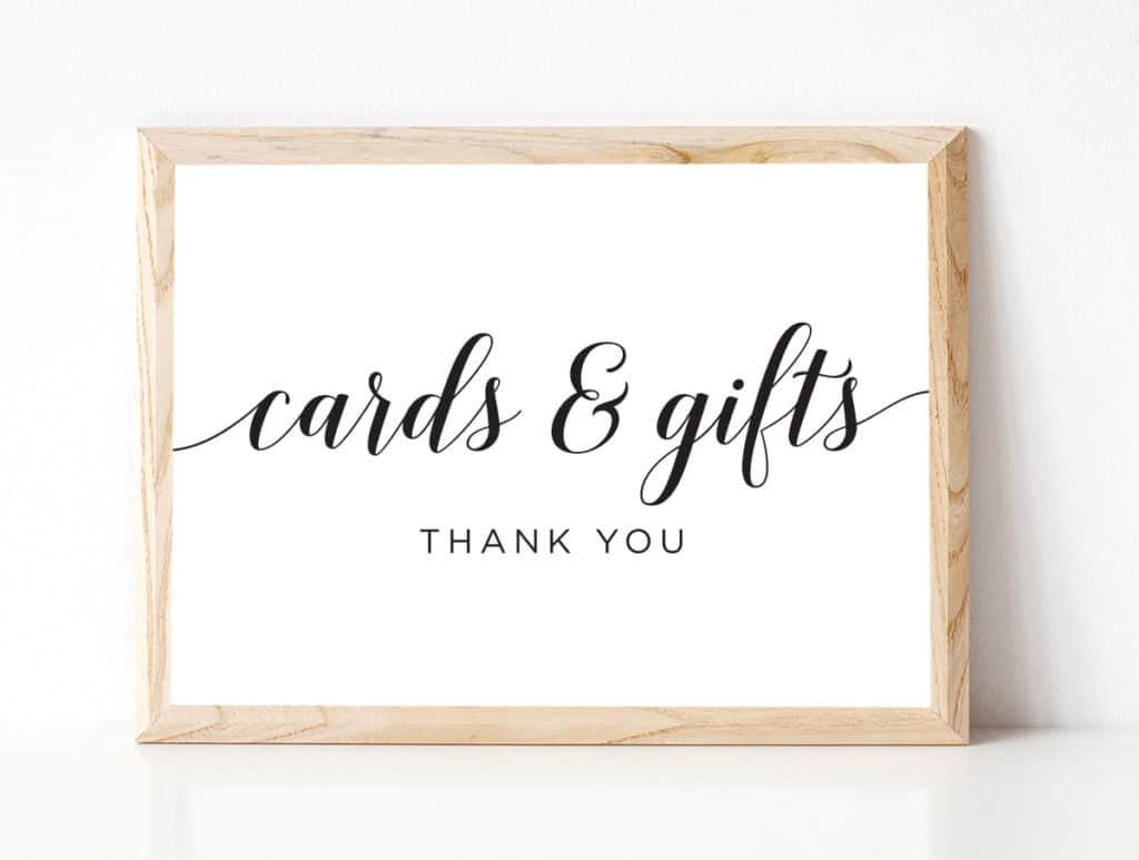 Baby Shower Signs | Free Printables Instant Download intended for Gifts and Cards Sign Free Printable