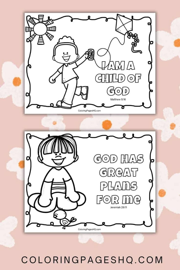 Bible Coloring Pages (Free Pdf Printables) throughout God Made Me Special Free Printable