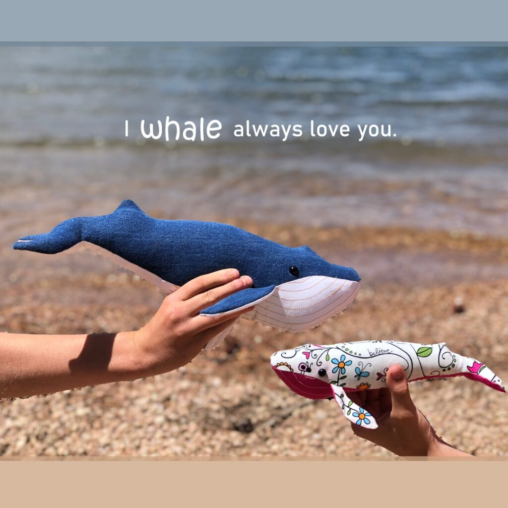 Blue Whale Sewing Pattern Pdf Stuffed Animal Soft Toy Plushie for Free Printable Whale Sewing Pattern