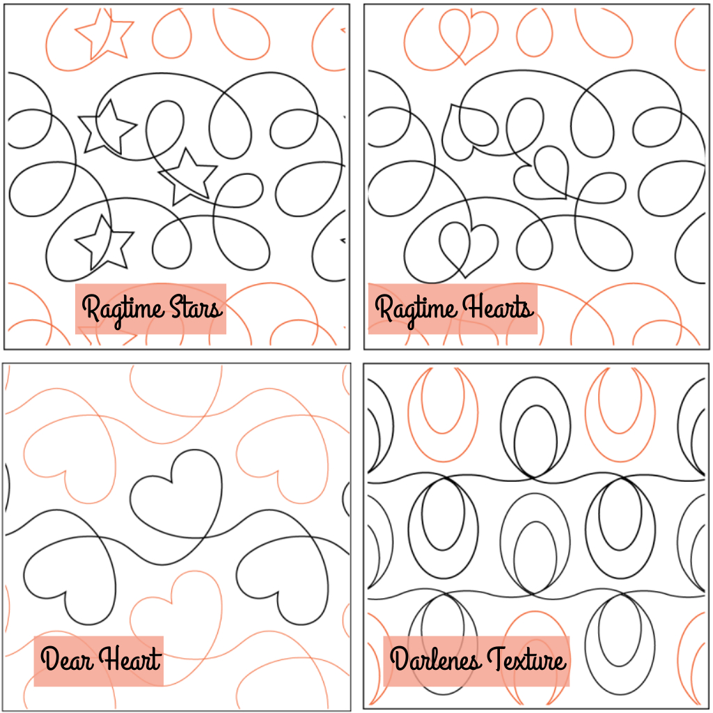 Budget Friendly Pantographs - Mollykohler with regard to Free Printable Pantograph Quilting Patterns