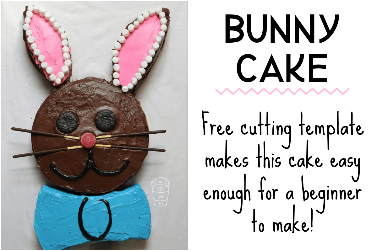 Bunny Cake | Coffee With Us 3 regarding Bunny Cake Template Printable