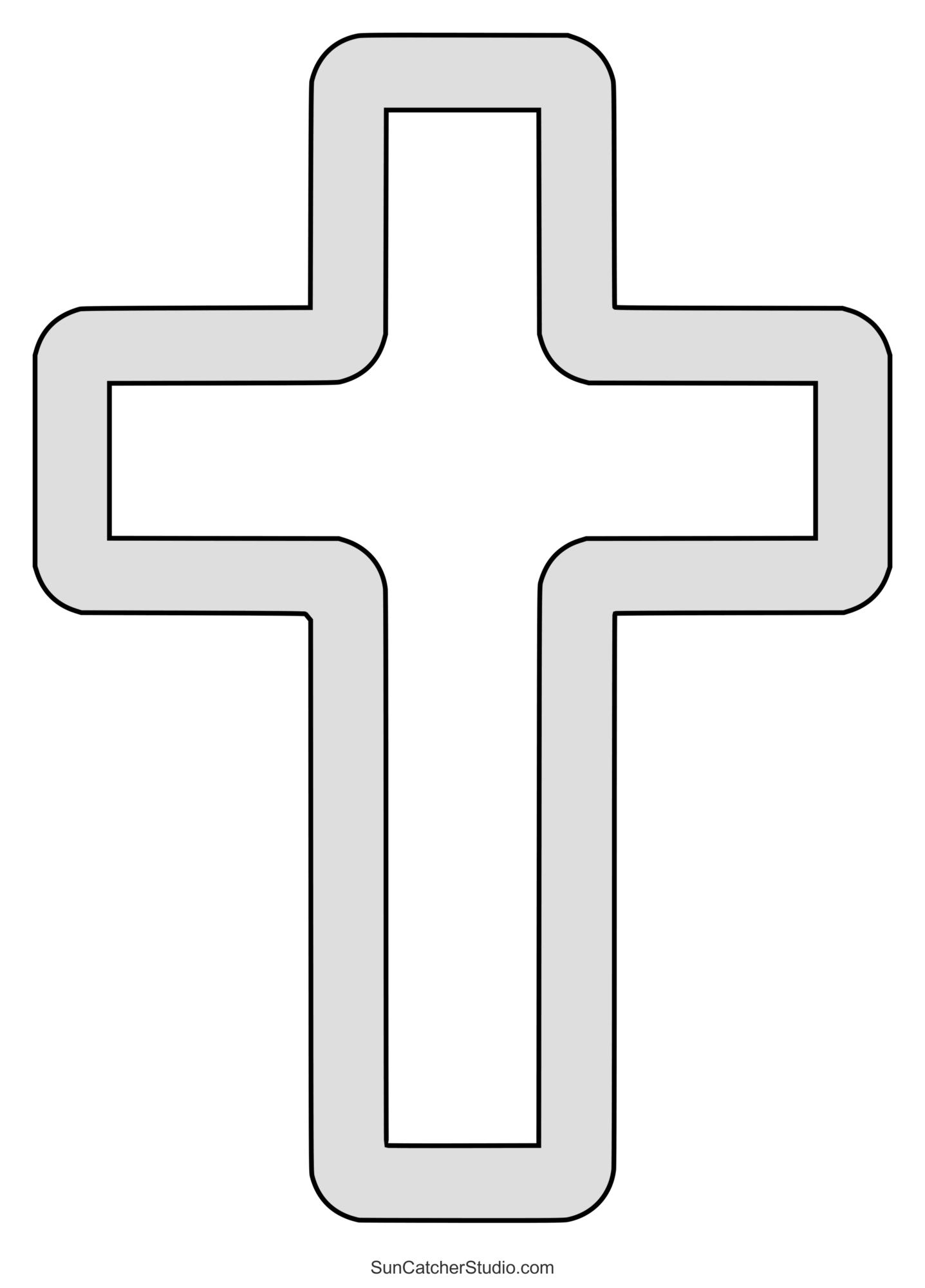 Christian Patterns And Religious Stencils &amp;amp; Templates – Free for Free Printable Scroll Saw Cross Patterns