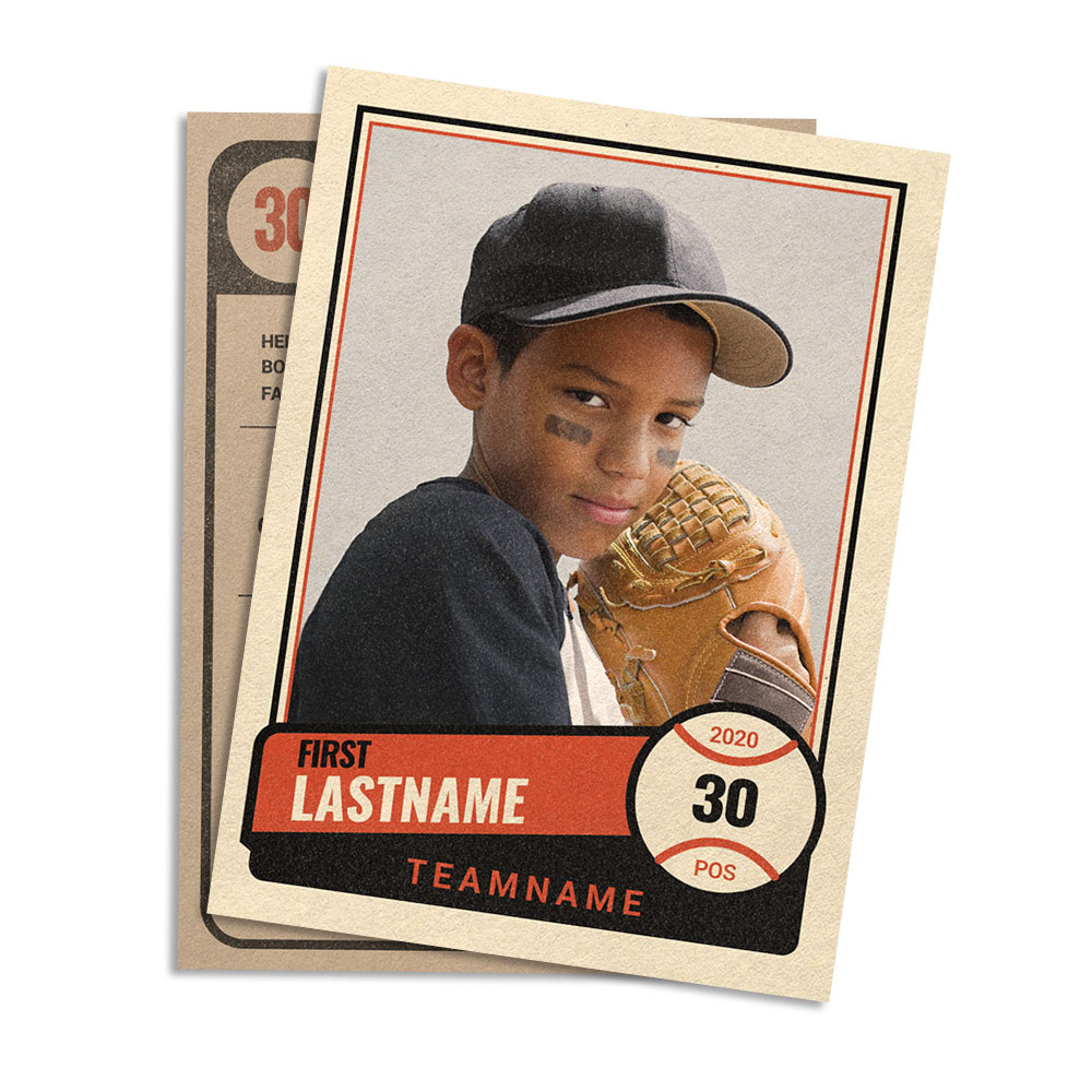 Classic Baseball Card Template with regard to Free Printable Baseball Cards