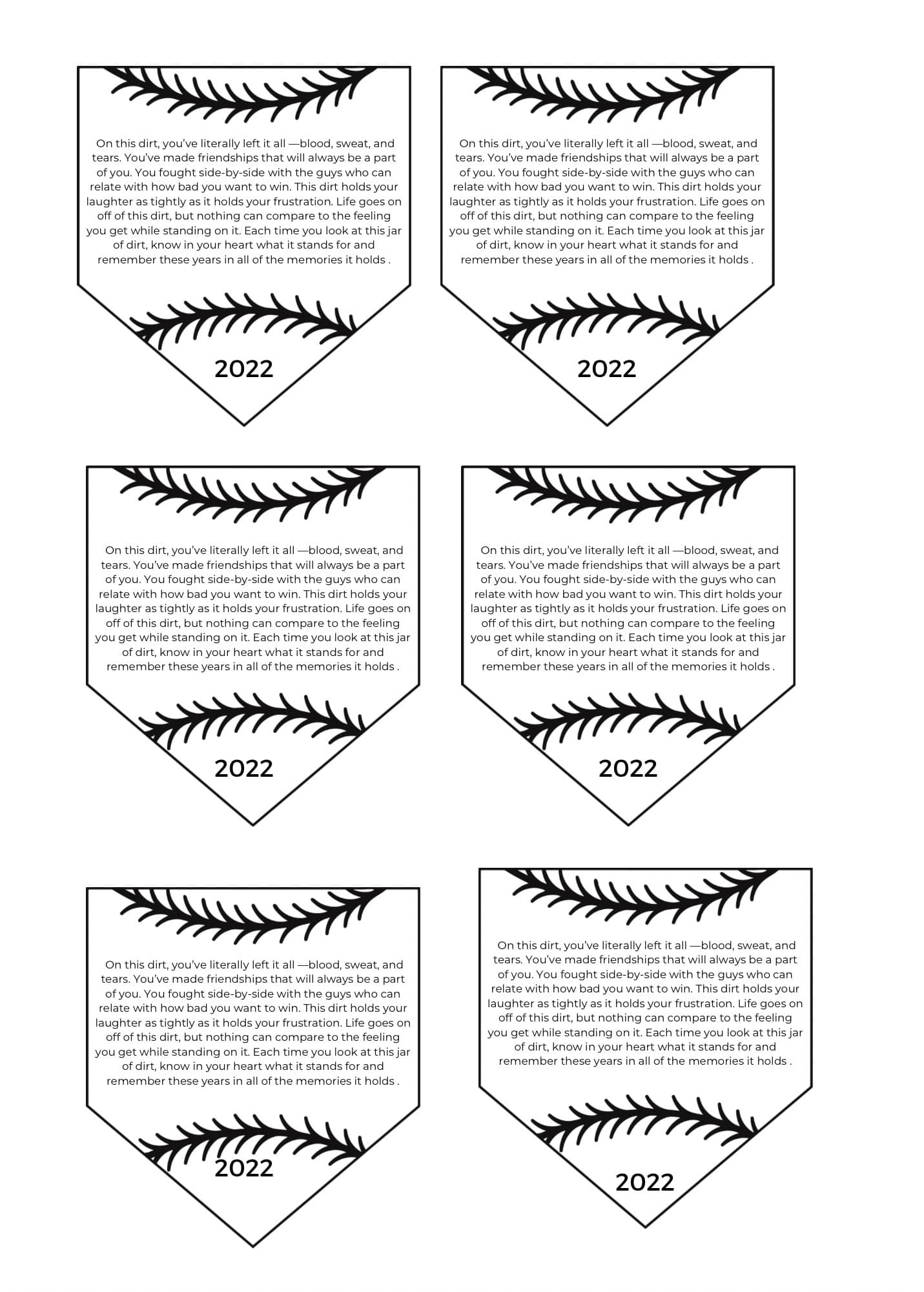 Confessions Of A Sports Mama: Team Mama Idea: Free Baseball within Softball Dirt Poem Printable