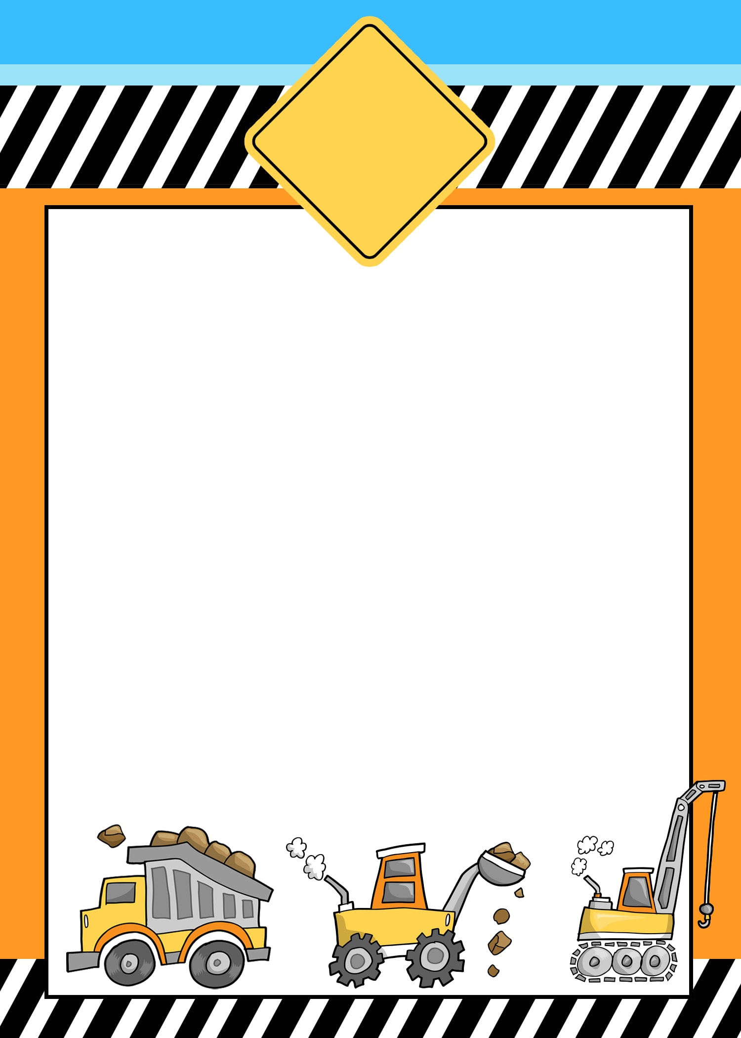 Construction Birthday Party With Free Printables - How To Nest For with Free Printables Construction Party