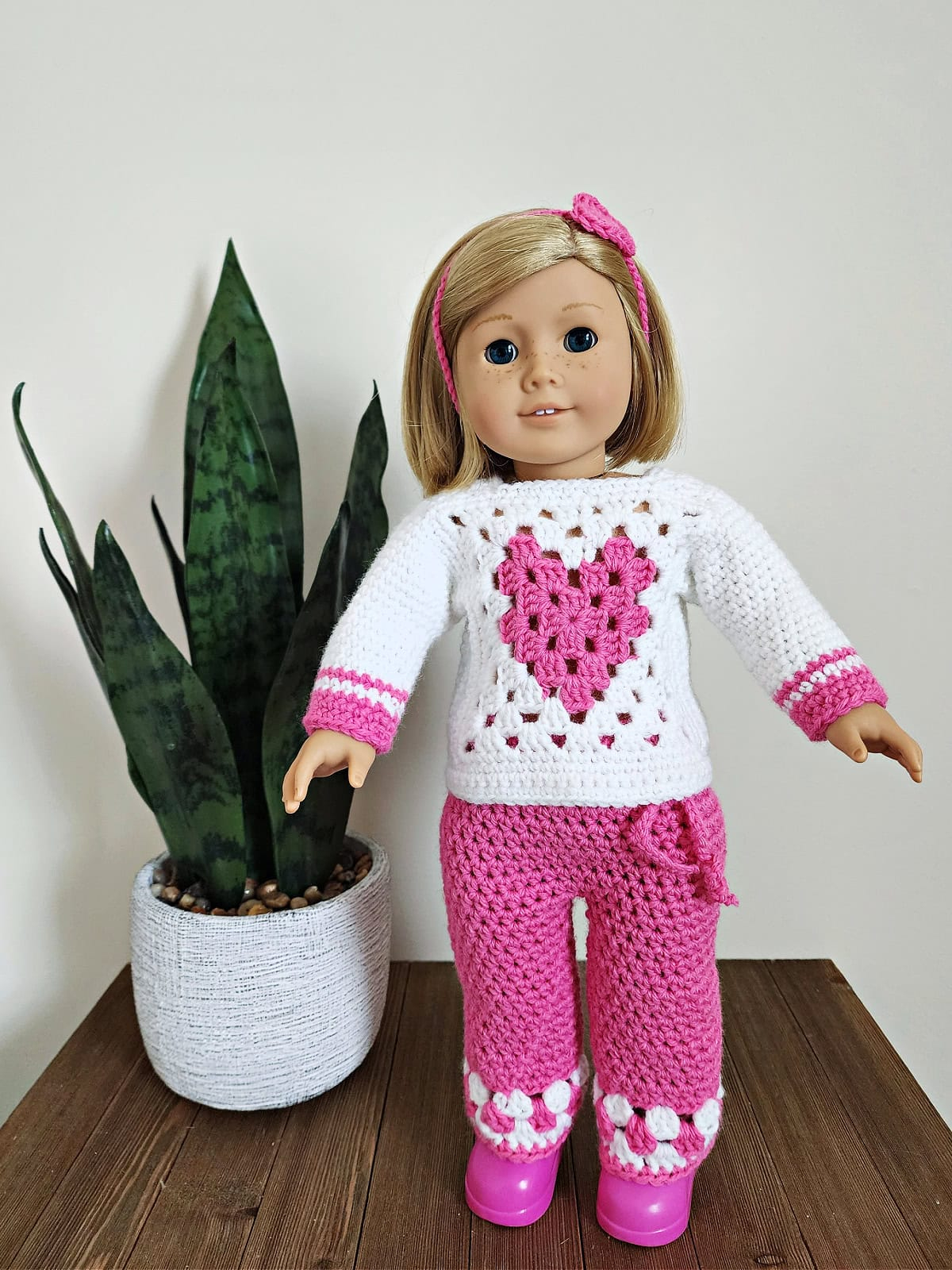 Crochet Doll Clothes - My Love 18&amp;quot; Doll Set - A Crocheted Simplicity with regard to Free Printable Crochet Doll Clothes Patterns For 18 Inch Dolls