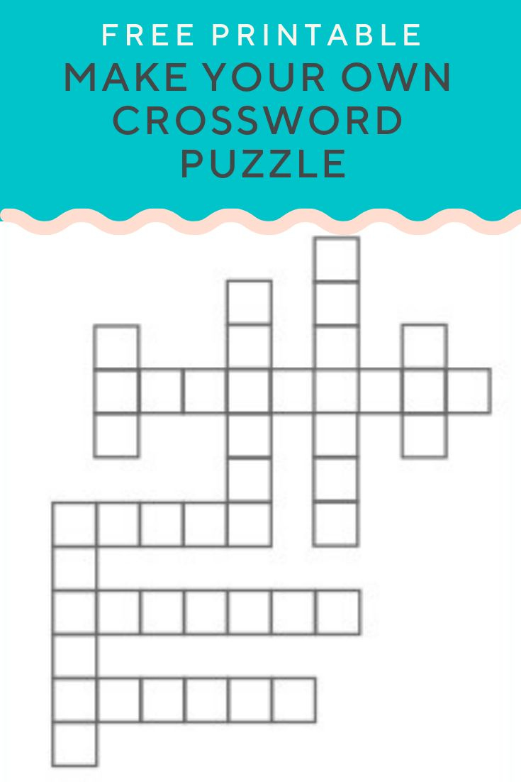 Crossword Puzzle Generator pertaining to Make Your Own Crossword Puzzle Printable Free