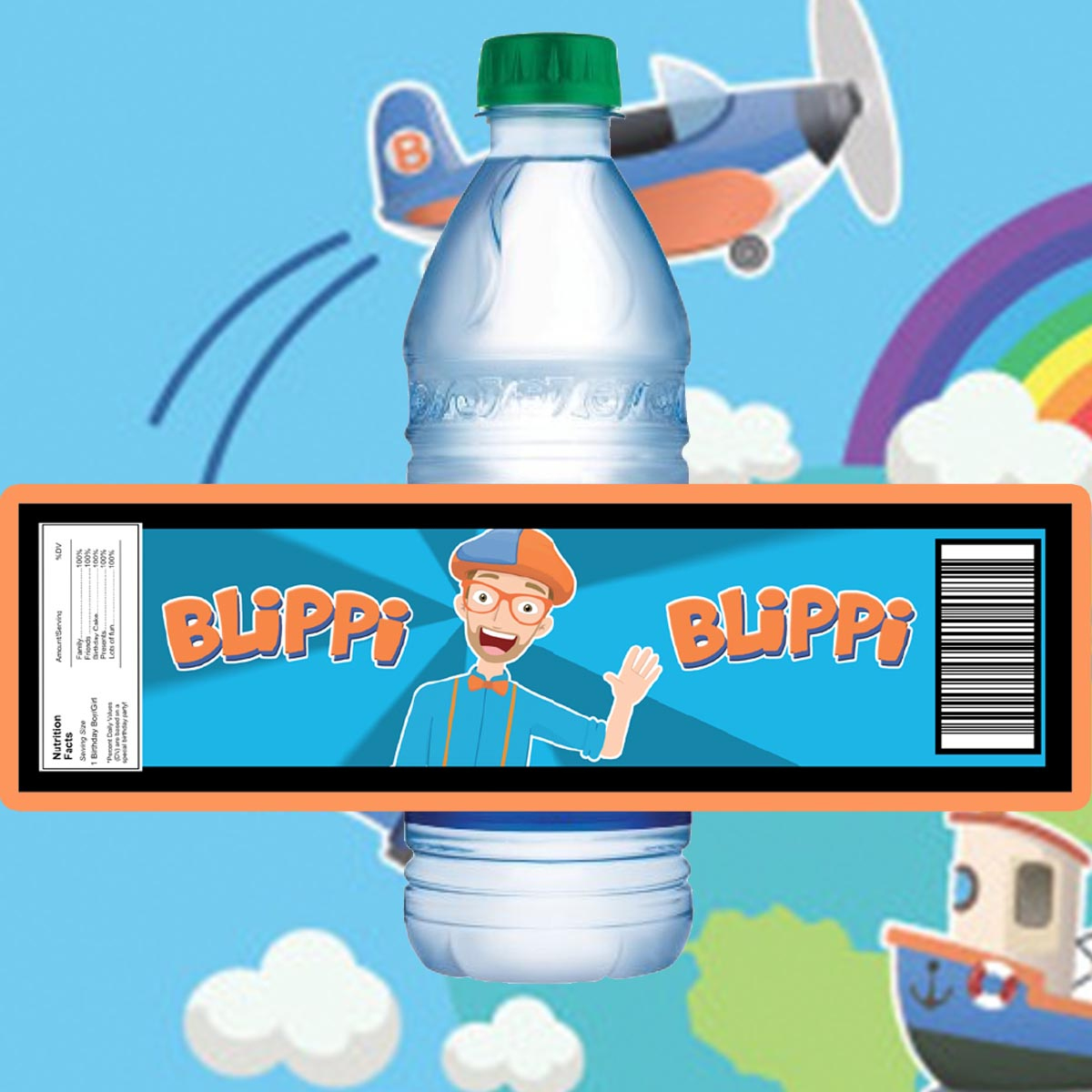 Daisy Celebrates: Blippie Birthday Party Printable Files inside Free Blippi Birthday Printables