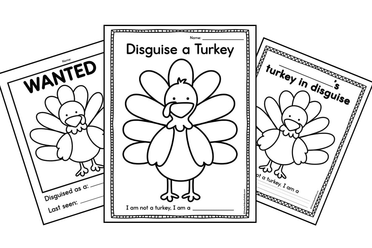 Disguise A Turkey Template (Free Printables) - The Best Ideas For Kids with Free Printable Disguise A Turkey Template