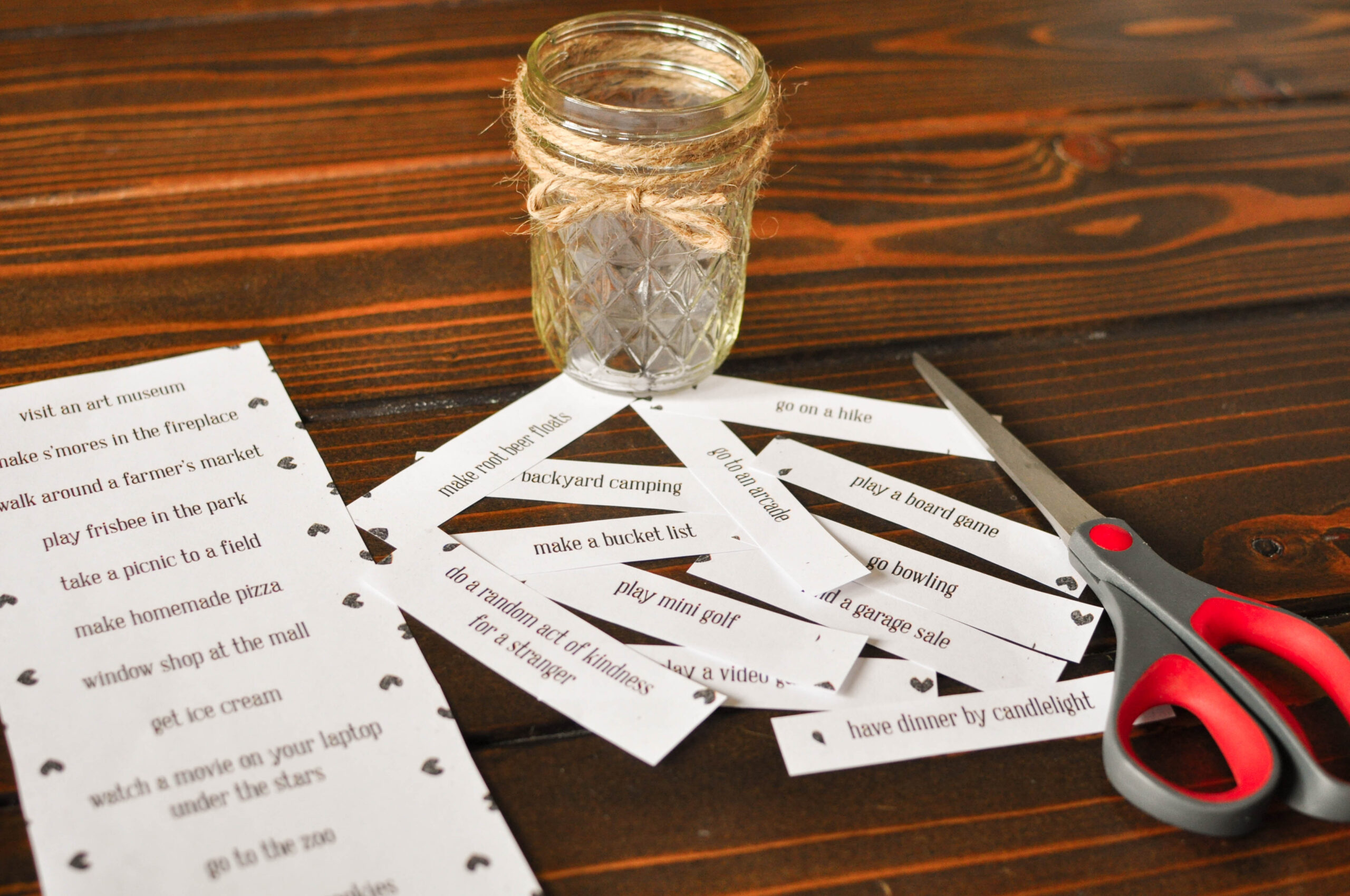Diy Date Night Jar {Plus A Free Printable!} - Our Handcrafted Life with regard to Date Night Jar Printable