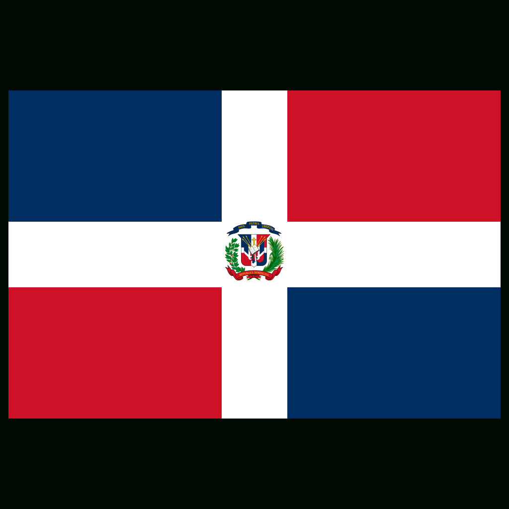Do Dominican Republic Flag Icon | Public Domain World Flags within Printable Flag Of Dominican Republic