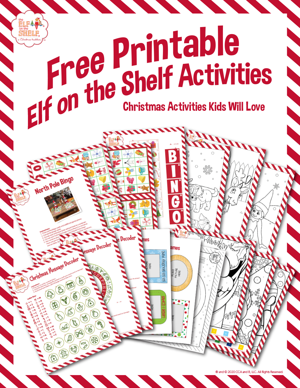 Download Printable Elf On The Shelf Activities | The Elf On The Shelf intended for Free Printable Elf on the Shelf Activity Sheets