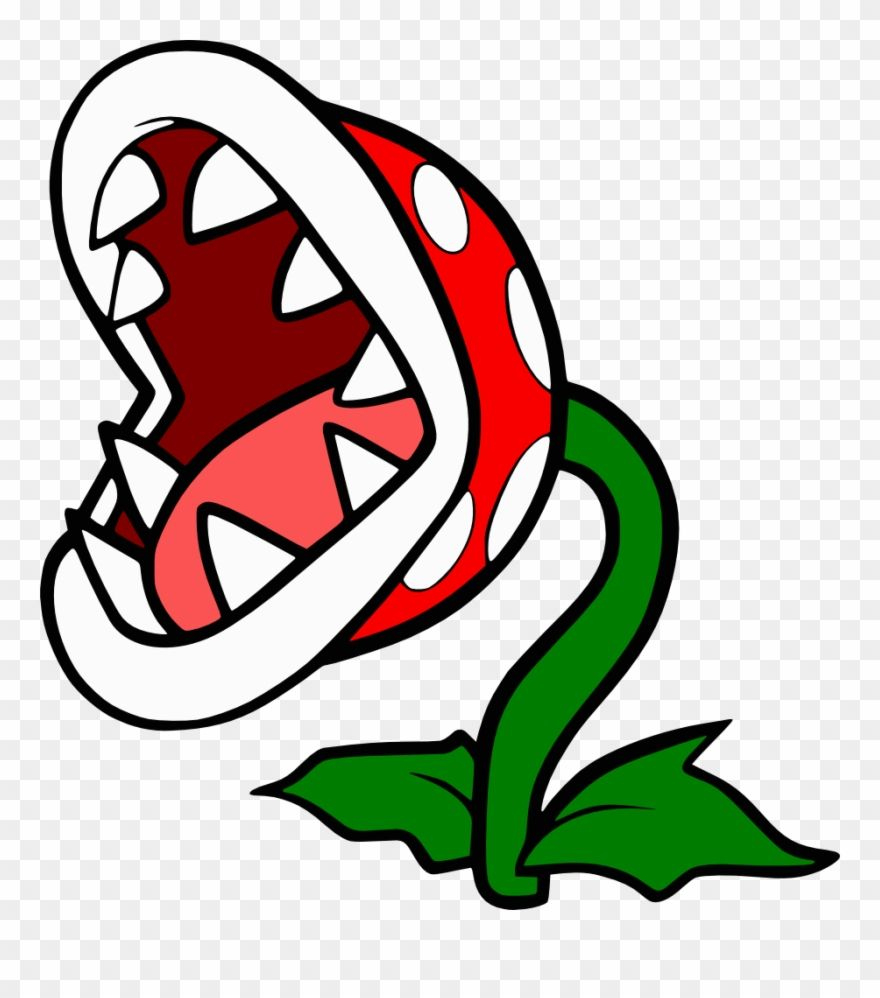 Download Super Mario Clipart Piranha Plant - Mario Piranha Plant inside Printable Super Mario Piranha Plant