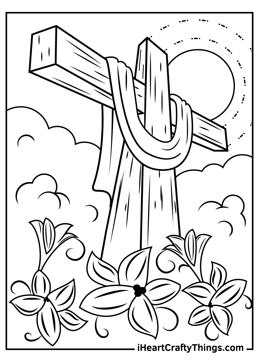 Easter Coloring Pages: 36 Free Printable Pdf Sheets For Kids for Free Easter Religious Printables