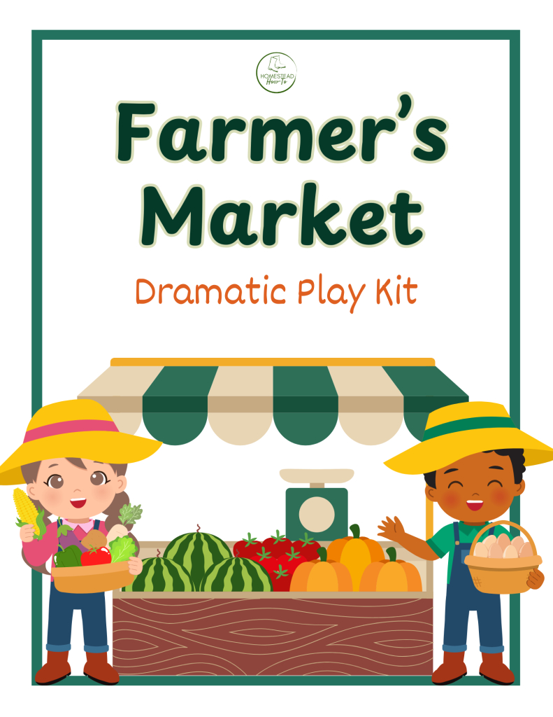 Farmer&amp;#039;S Market Dramatic Play Kit (Free Printable) regarding Farmers Market Dramatic Play Free Printables
