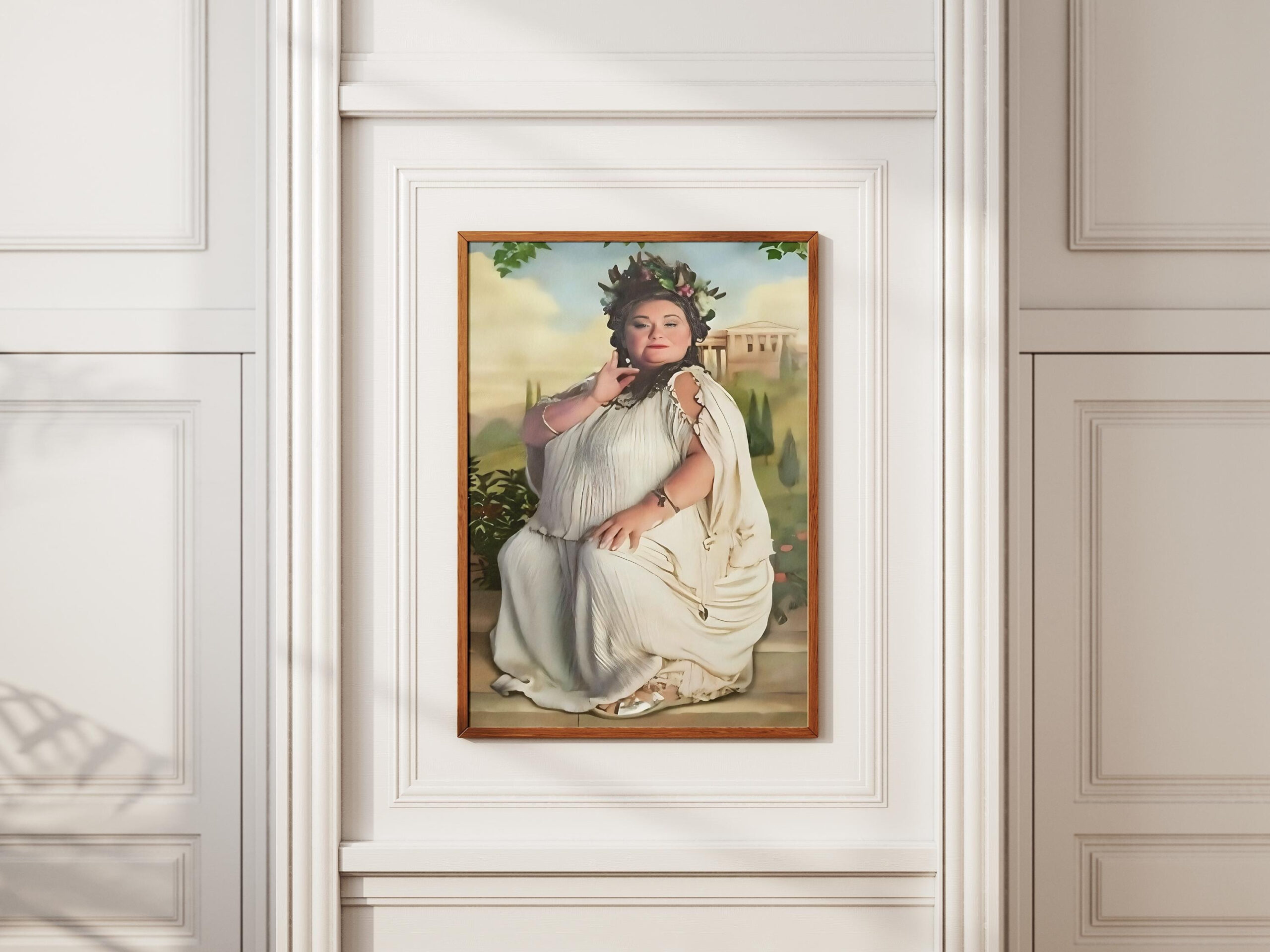 Fat Lady Portrait – Wizard Art Printable, Fortuna Major Digital in Harry Potter Fat Lady Portrait Printable