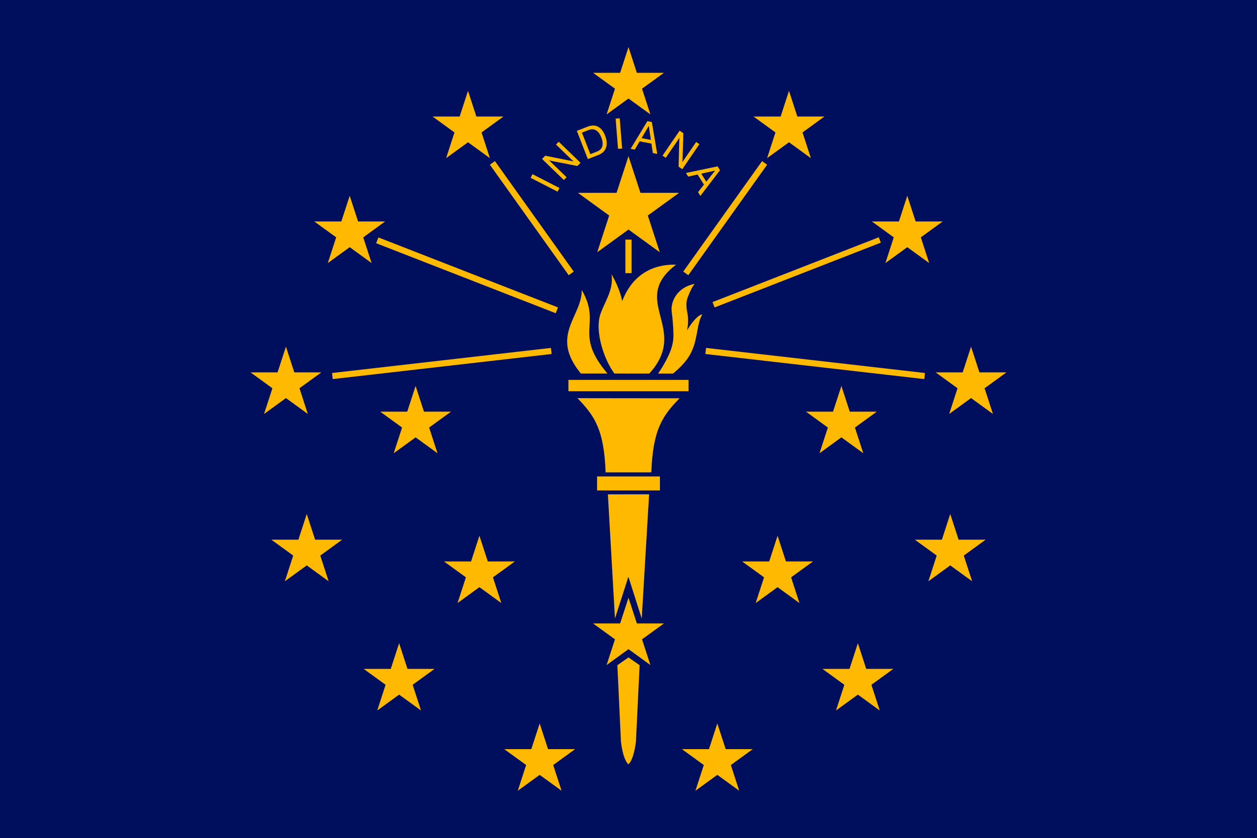 File:flag Of Indiana.svg - Wikimedia Commons regarding Printable Indiana State Flag