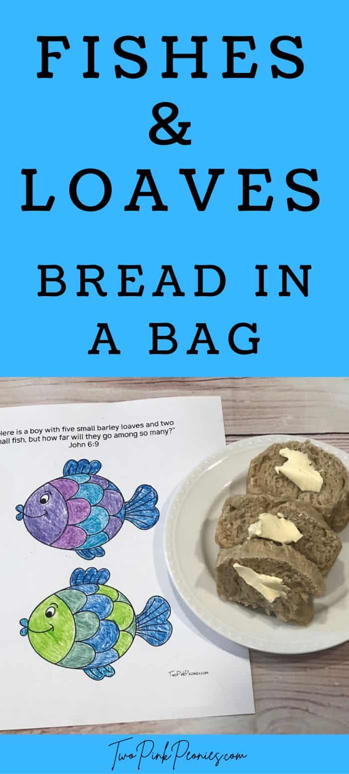 Fishes And Loaves Activity | Two Pink Peonies in Free Printable Loaves And Fishes Craft Activity