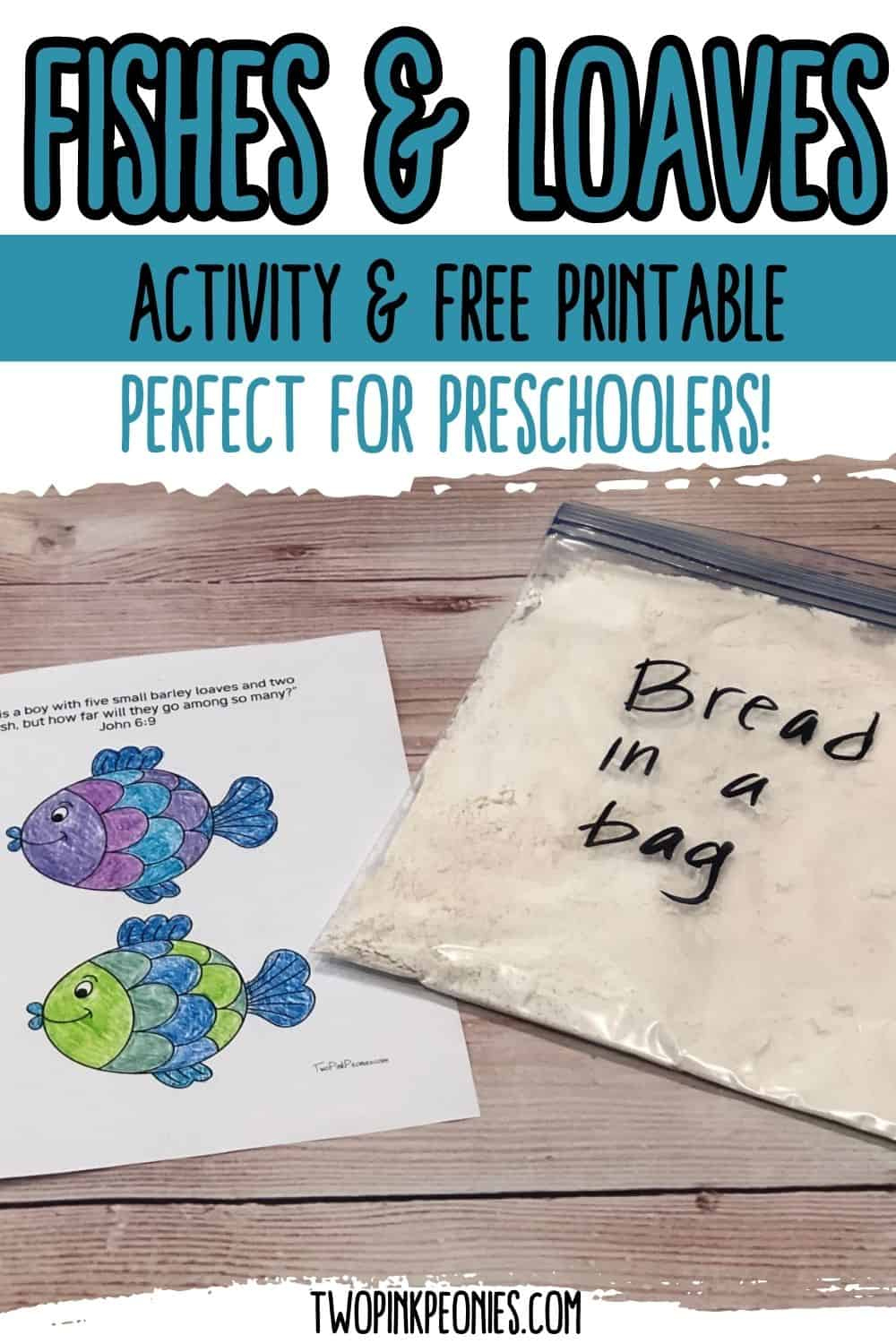 Fishes And Loaves Activity | Two Pink Peonies regarding Free Printable Loaves And Fishes Craft Activity