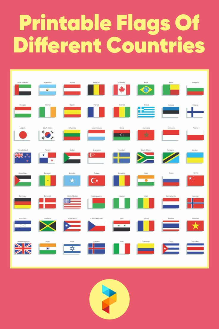 Flags Of Different Countries - 20 Free Pdf Printables | Printablee with Flags of the World Free Printable