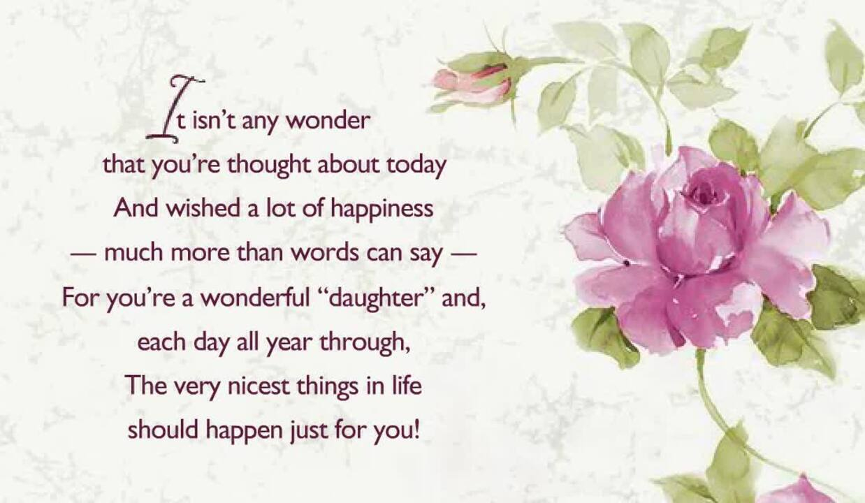 For A Wonderful Daughter-In-Law Ecard | American Greetings with regard to Free Printable Birthday Cards For Daughter In Law