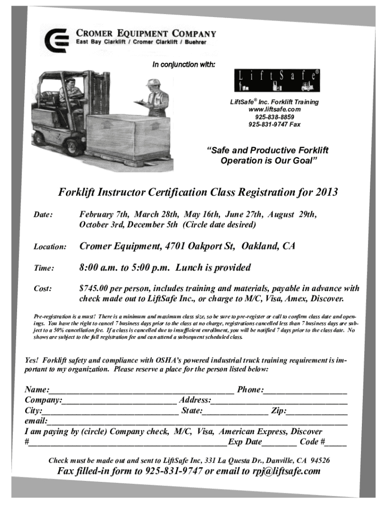 Forklift Certification Template Word - Fill Online, Printable within Free Printable Forklift License