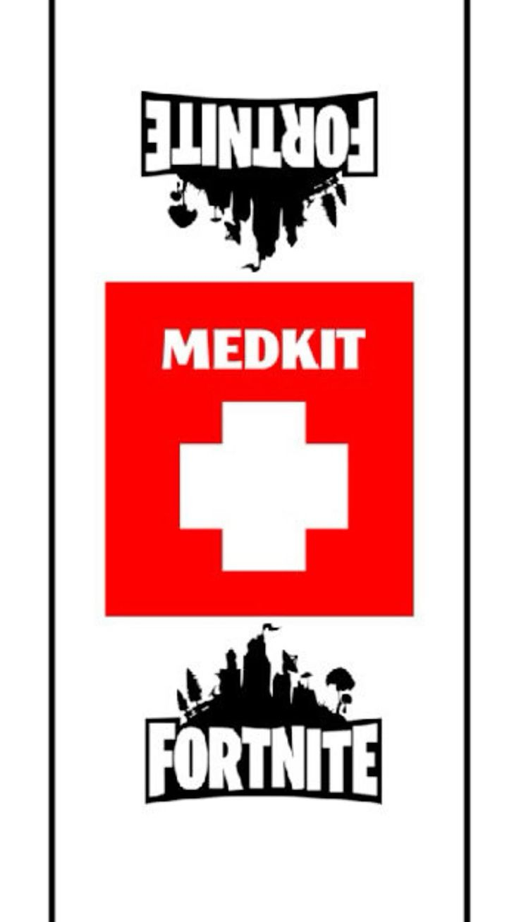 Fortnite Med Kit Candy Bar Wrapper in Fortnite Medkit Printable Free