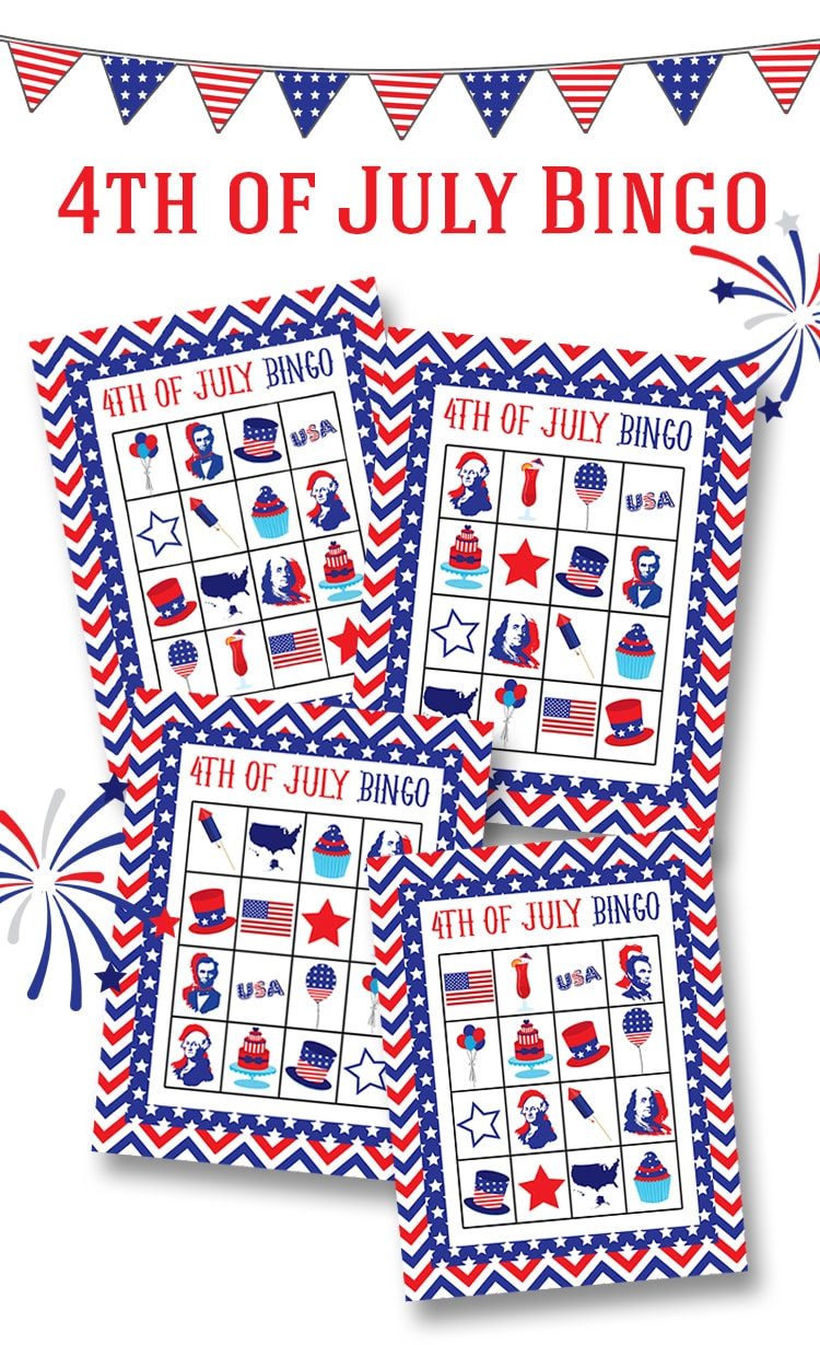Free 4Th Of July Bingo Printable – Let&amp;#039;S Diy It All – With Kritsyn for 4Th Of July Bingo Free Printable