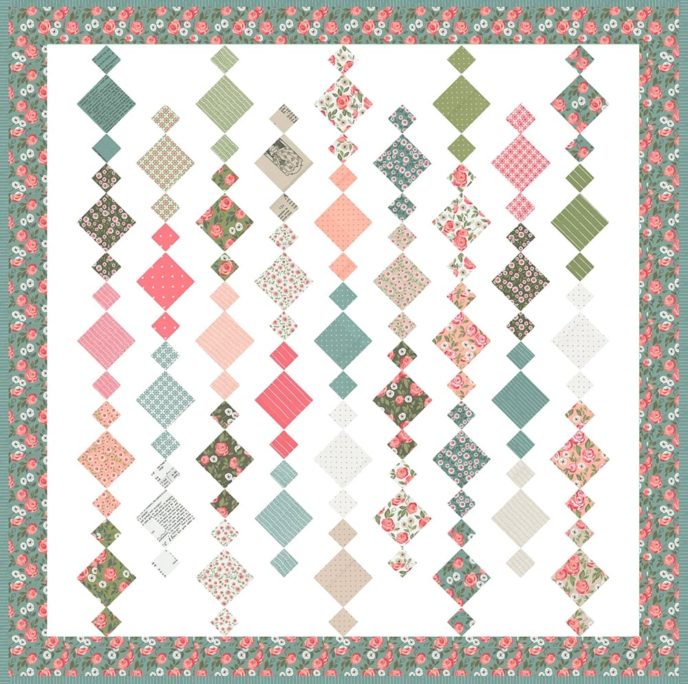 Free Chandelier Quilt Pattern + Video Tutorialjenny Doan Of Msqc regarding Printable Chandelier Quilt Pattern Free
